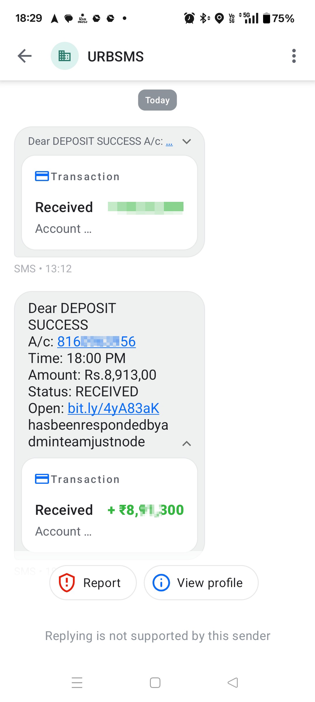 I am getting disturbed by wrong messages. Please suggest a solution for this.