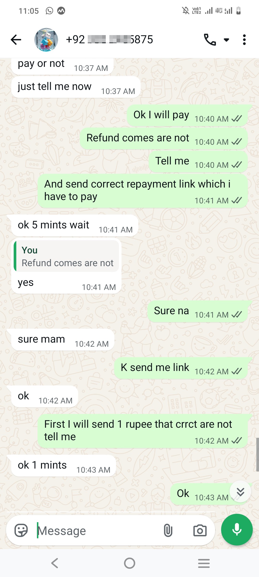 scammed  - image 3