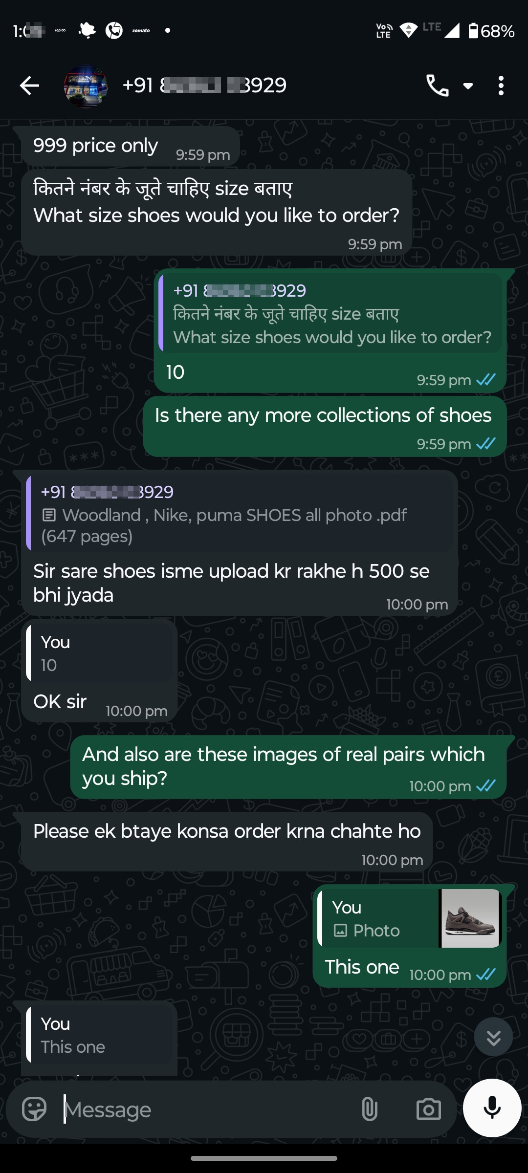 Online Shoe Scam - image 4