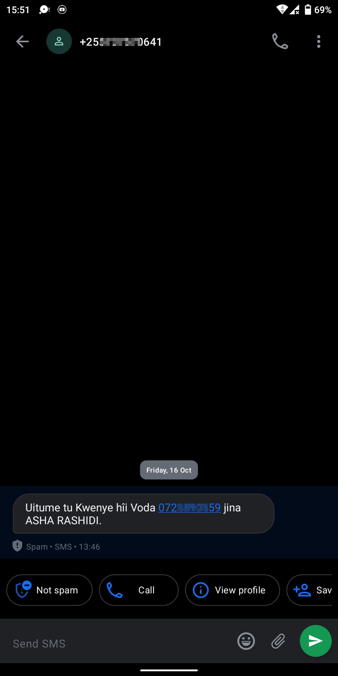 he wanted to cheat me