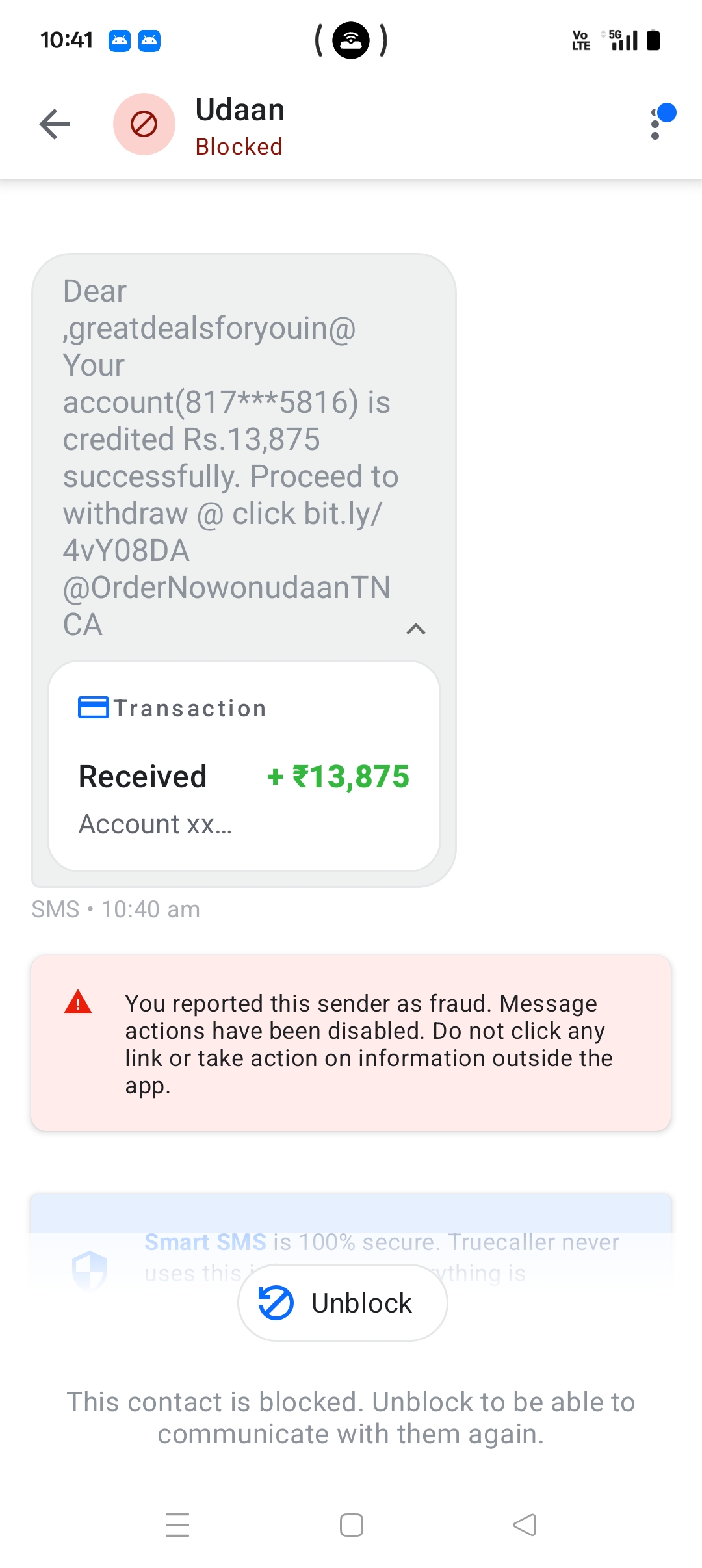 I have received this type of messages previously also what can I do ?
