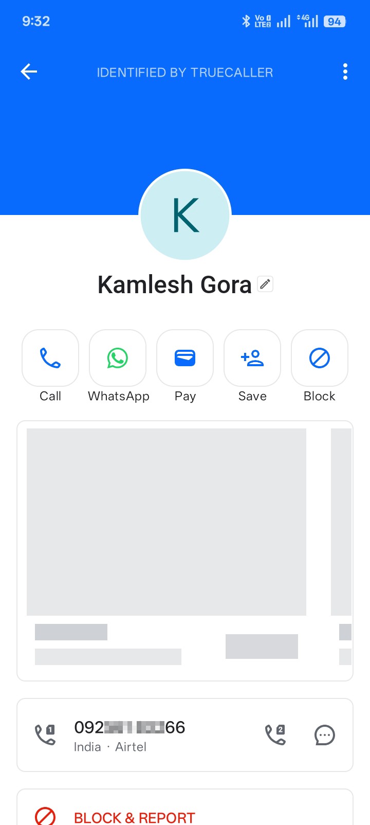 yhe namber se call ata hai or bank ka manger bata ke otp magta hai to aso se savdhan rhe  - image 4