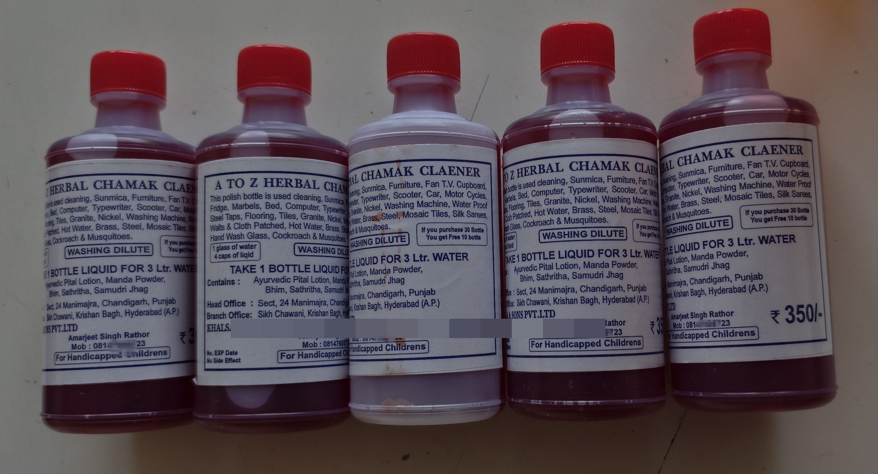 Cleaning Liquid Scam - image 2