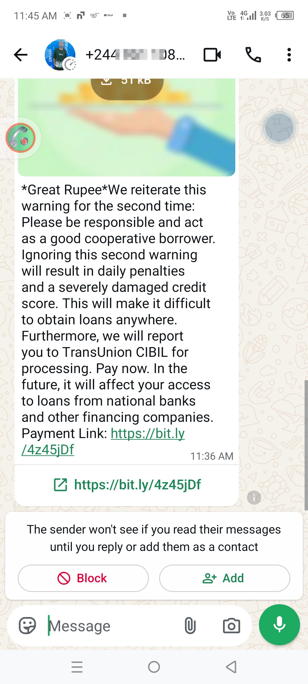 scam alla bloked sir worst app service sir