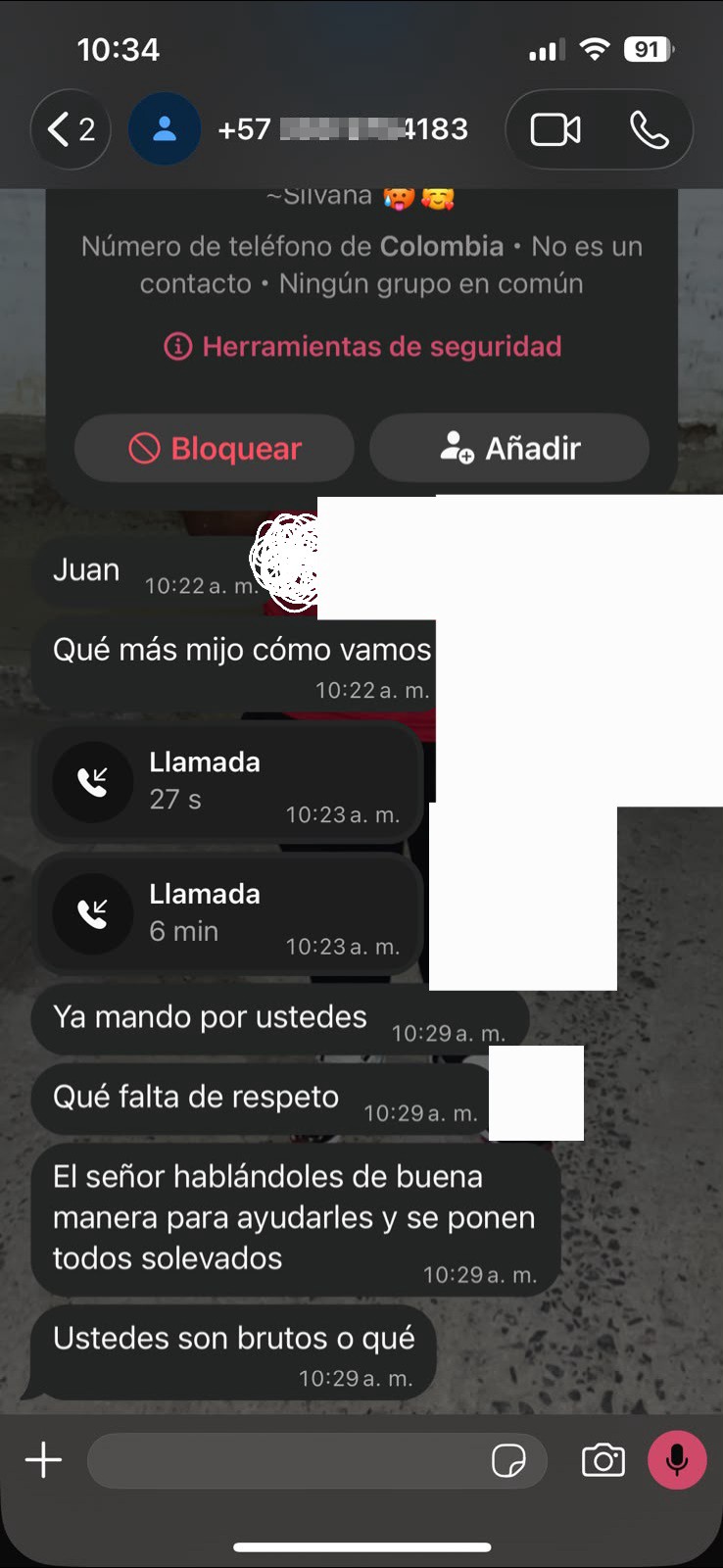 Scam for talking on Messenger
