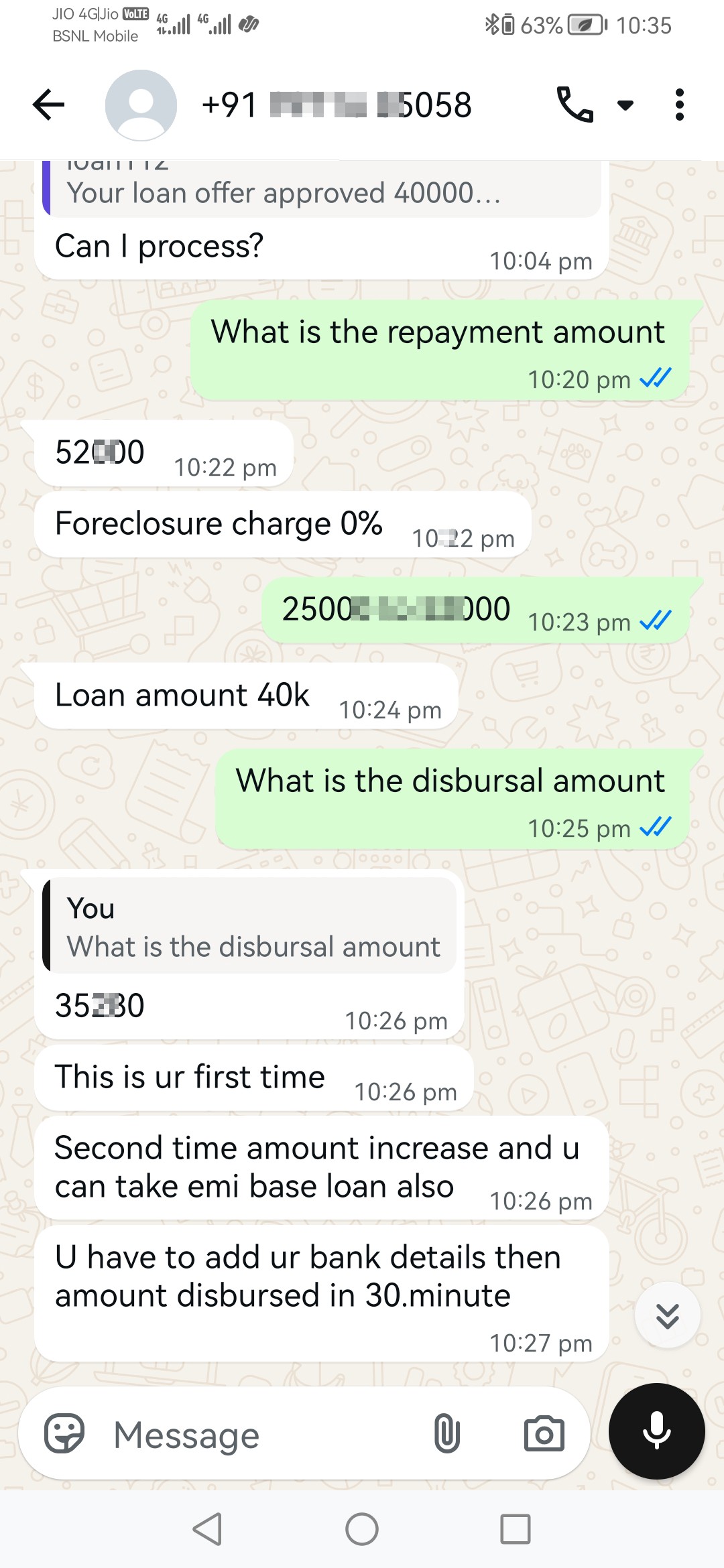 Loan 112 fraud