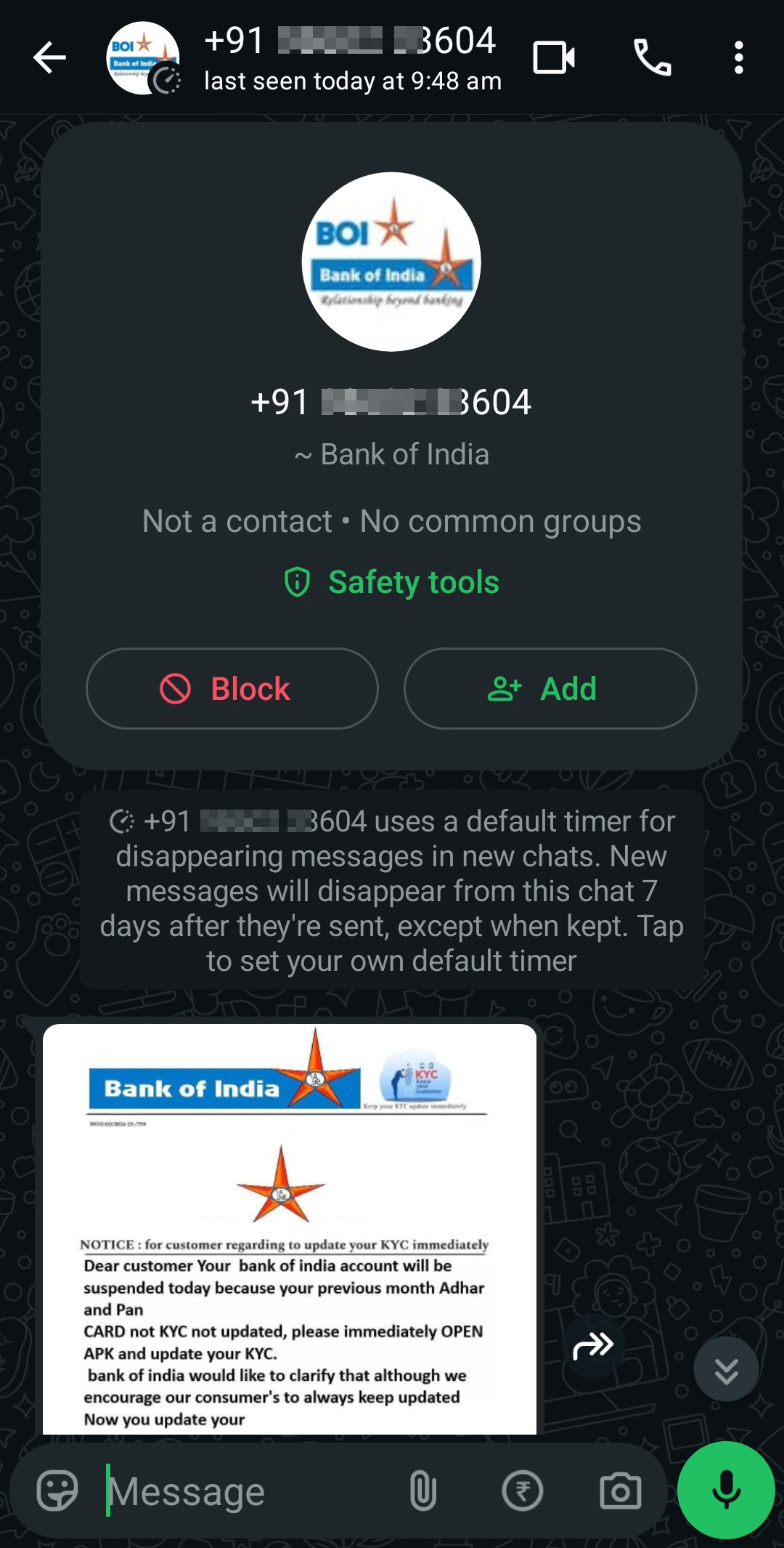 Fake Bank Account and apk files 