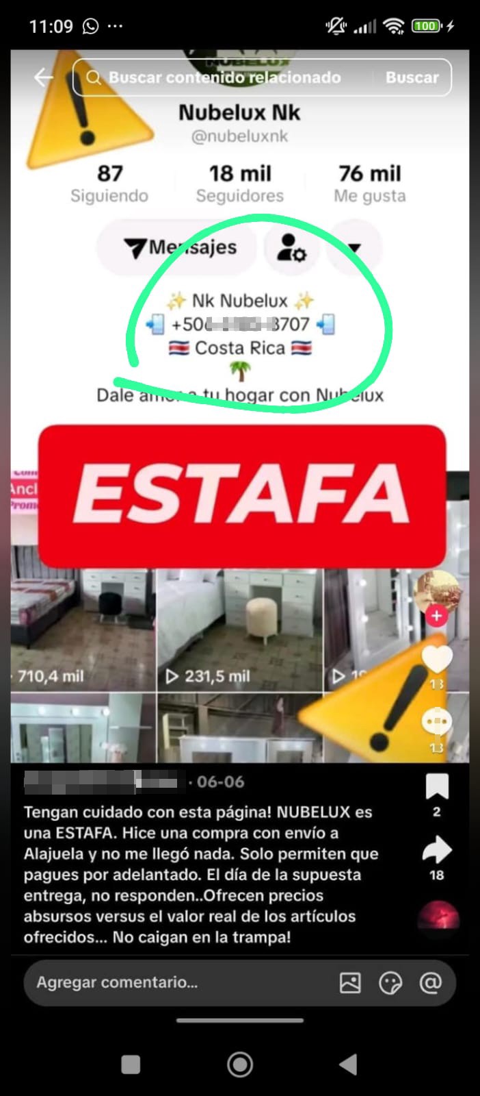 Furniture store scam - image 2