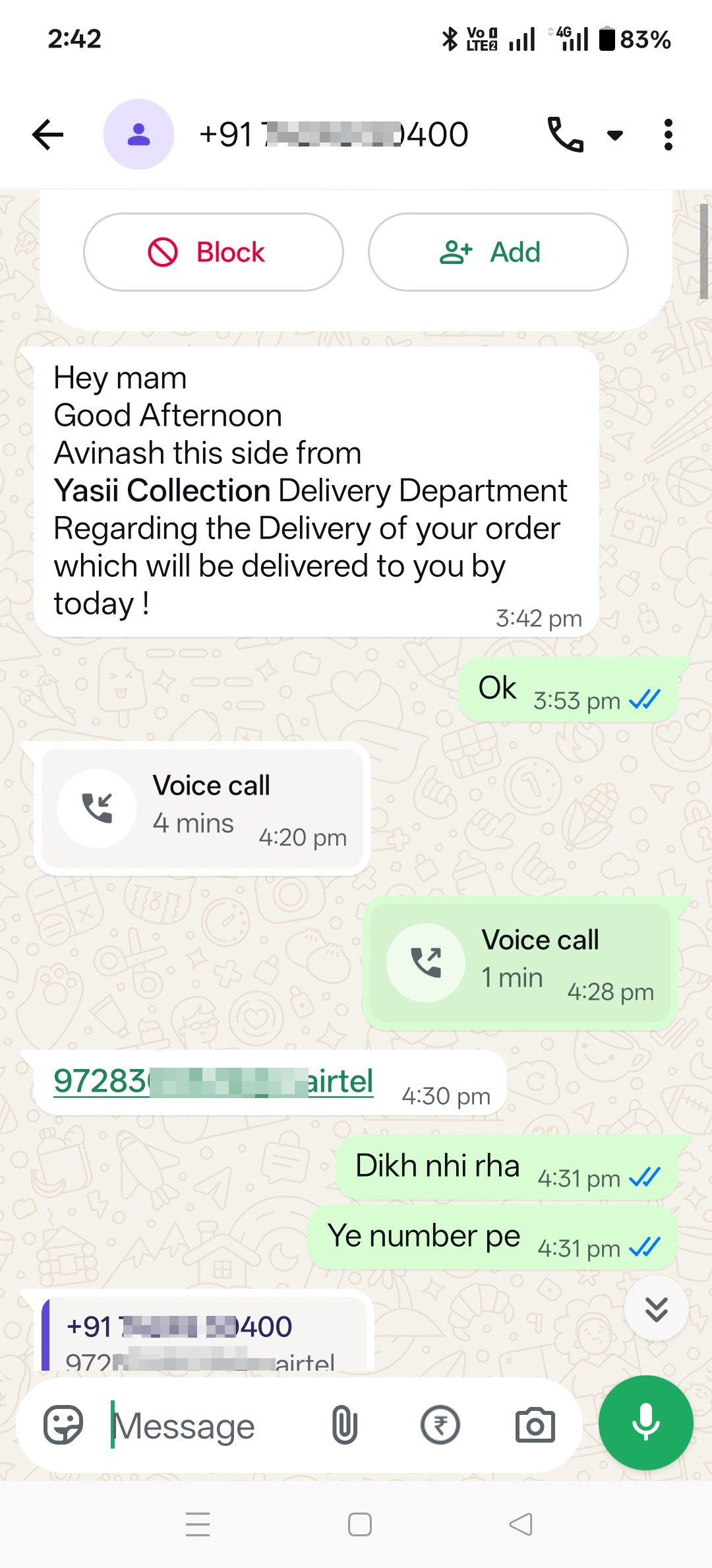 Scammers change their names and scam by pretending to be Avinash. - image 2