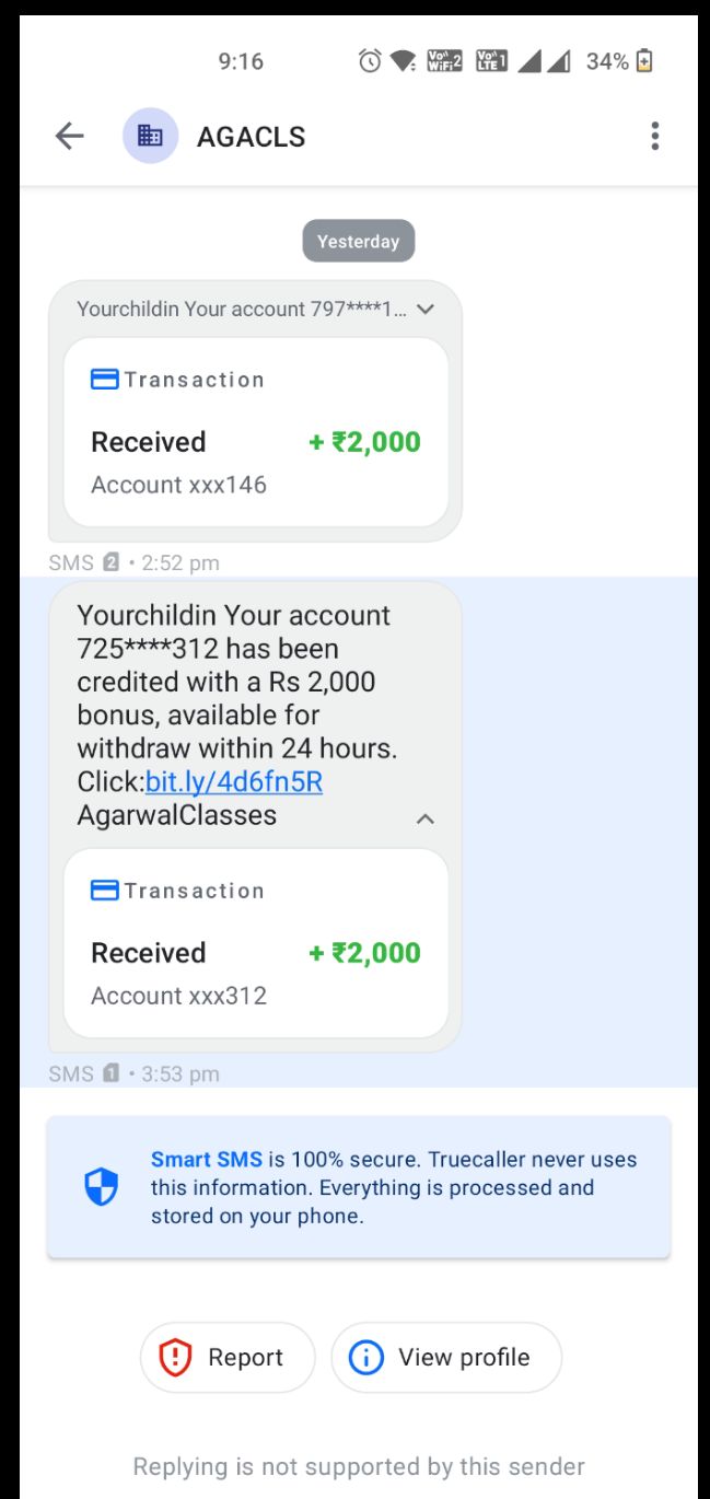 What a scam😂