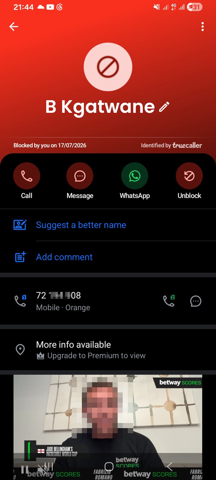 FNB eWallet Scam