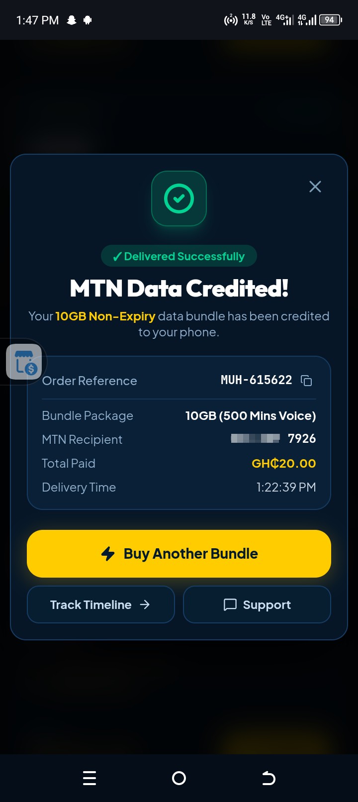 SCAM DATA SELLING