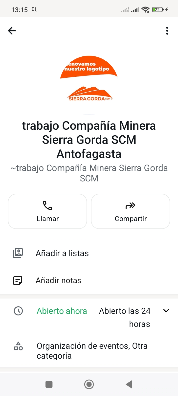estafa de trabajo minero 