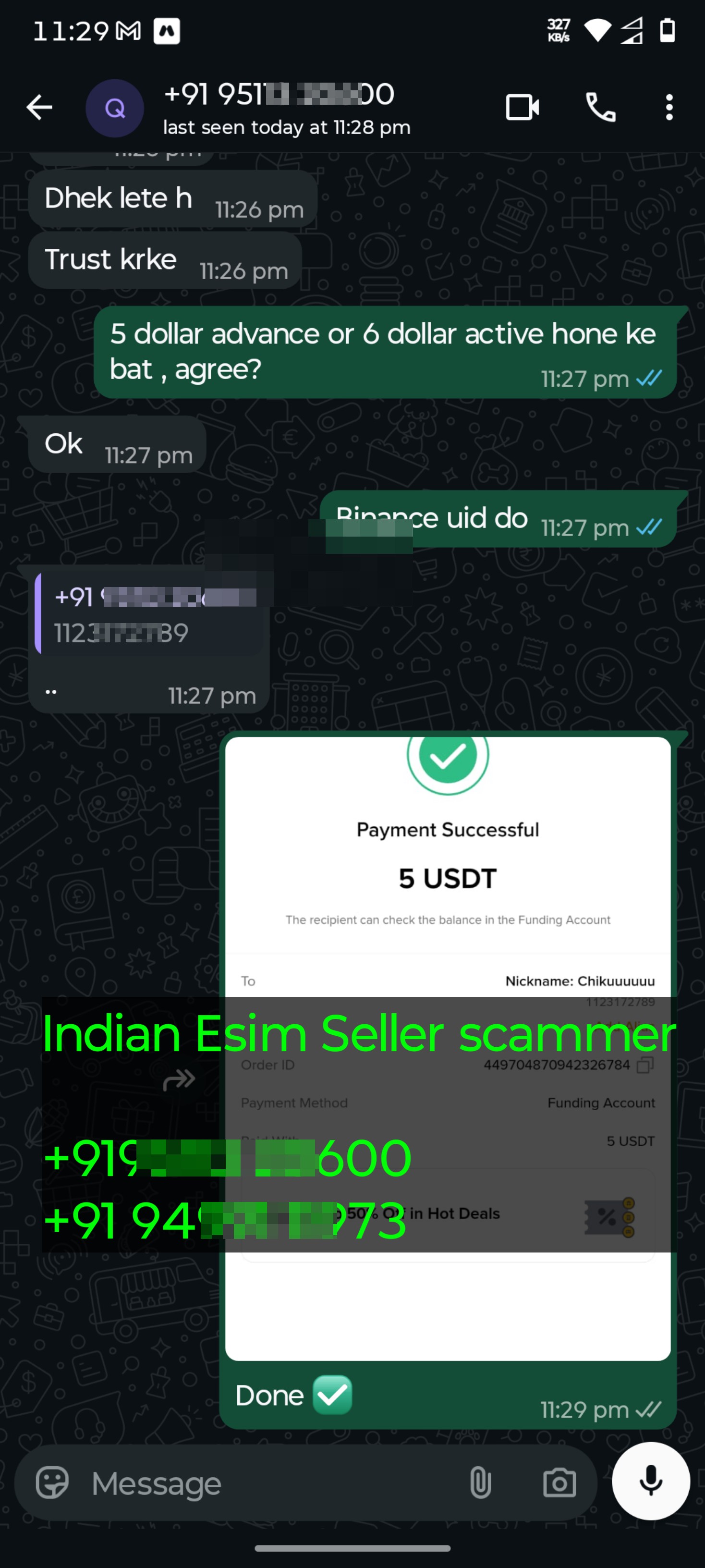 esim scammer