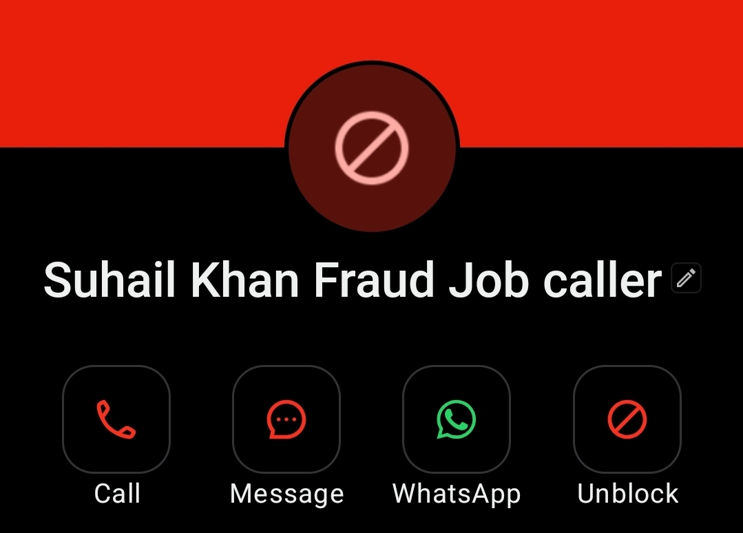 Job scam fraud