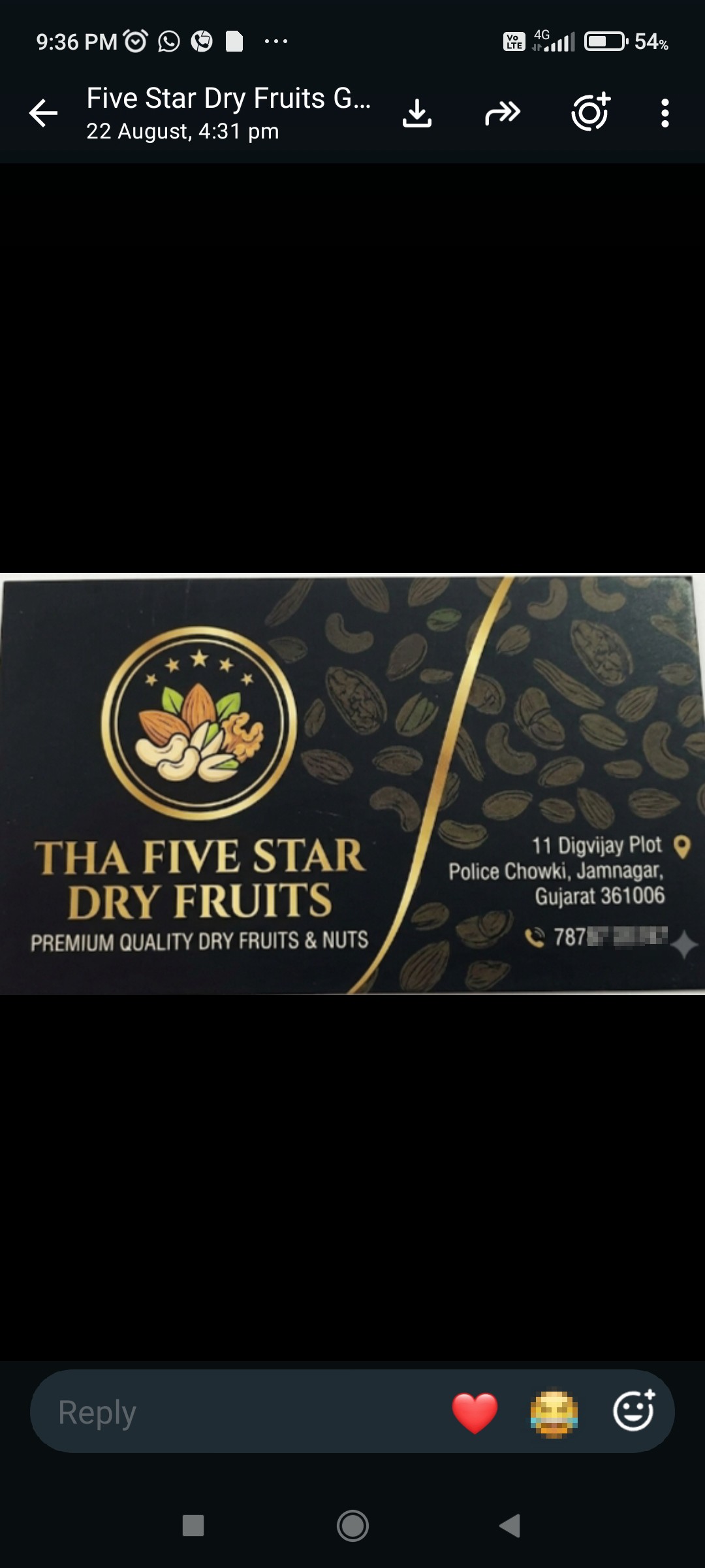 Five Star Dry Fruit in Jamnagar, Gujarat is a fraudulent shop. - image 3