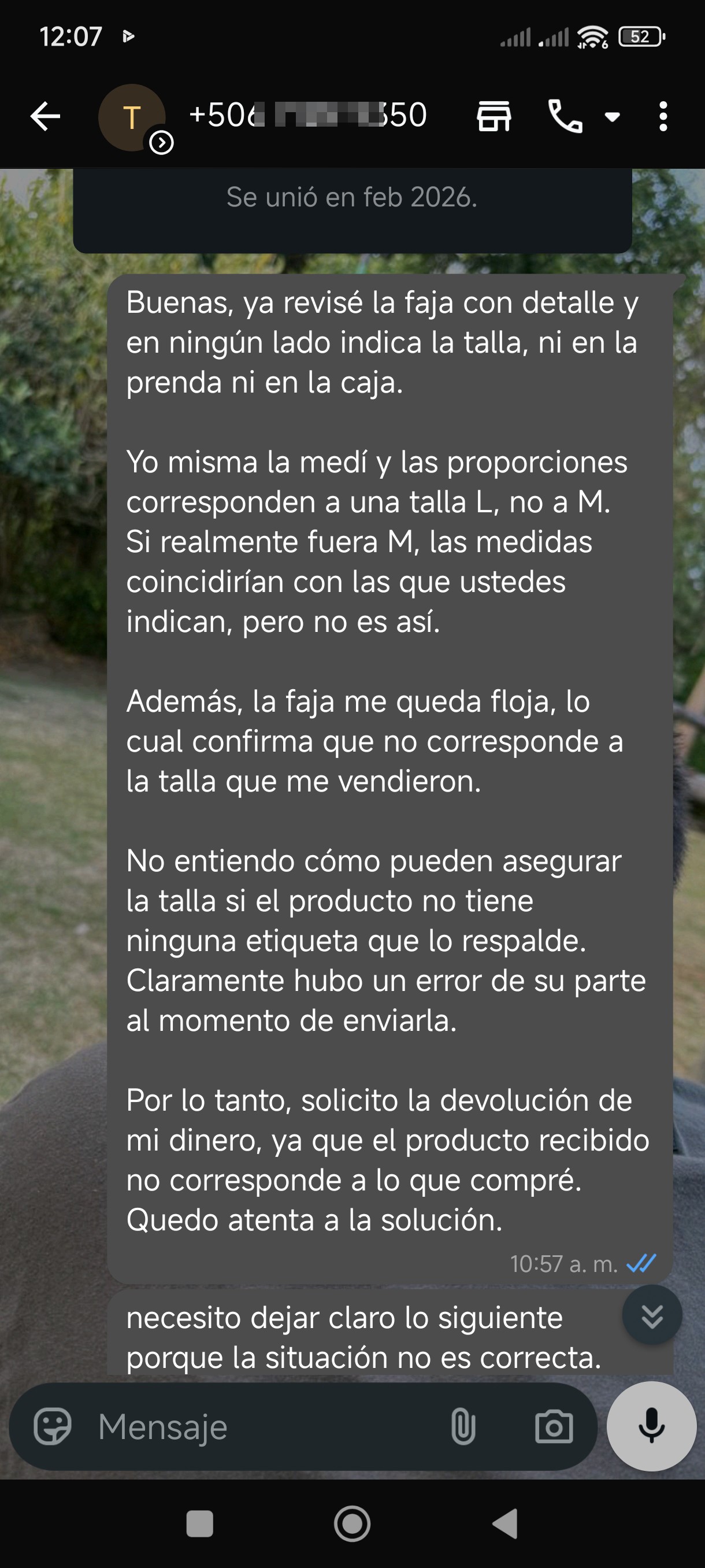 A page on Facebook scammed me. - image 3
