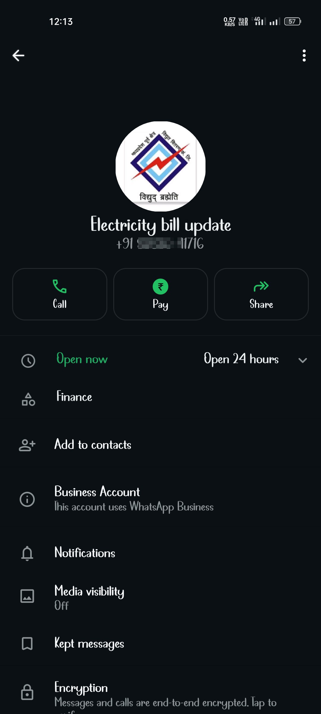 electricity bill scam 