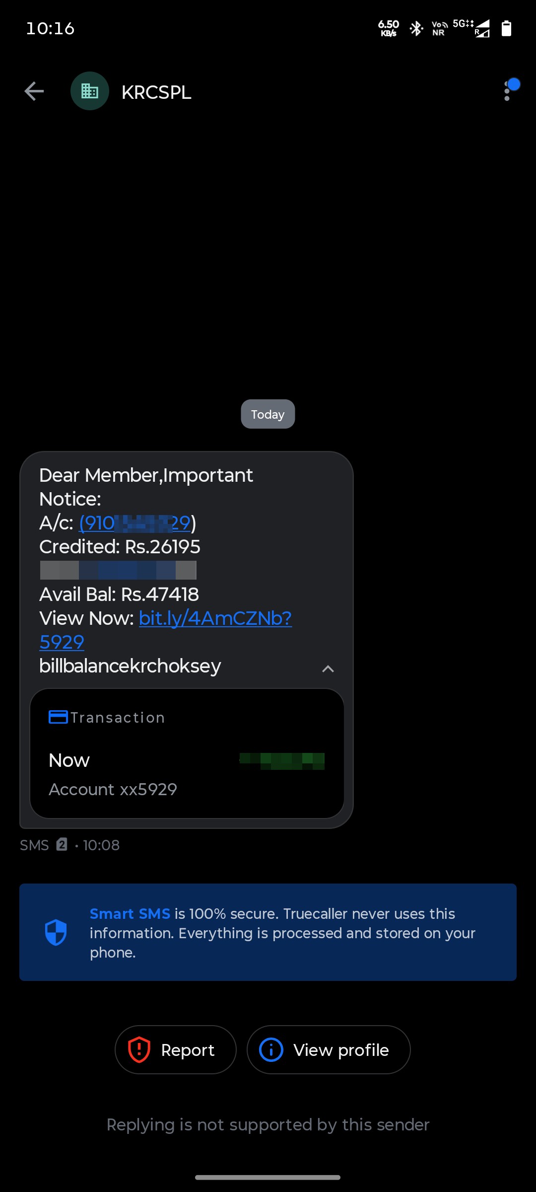 Truecaller mein Aisa kyon message aata hai to ladkon ko band karna chahie