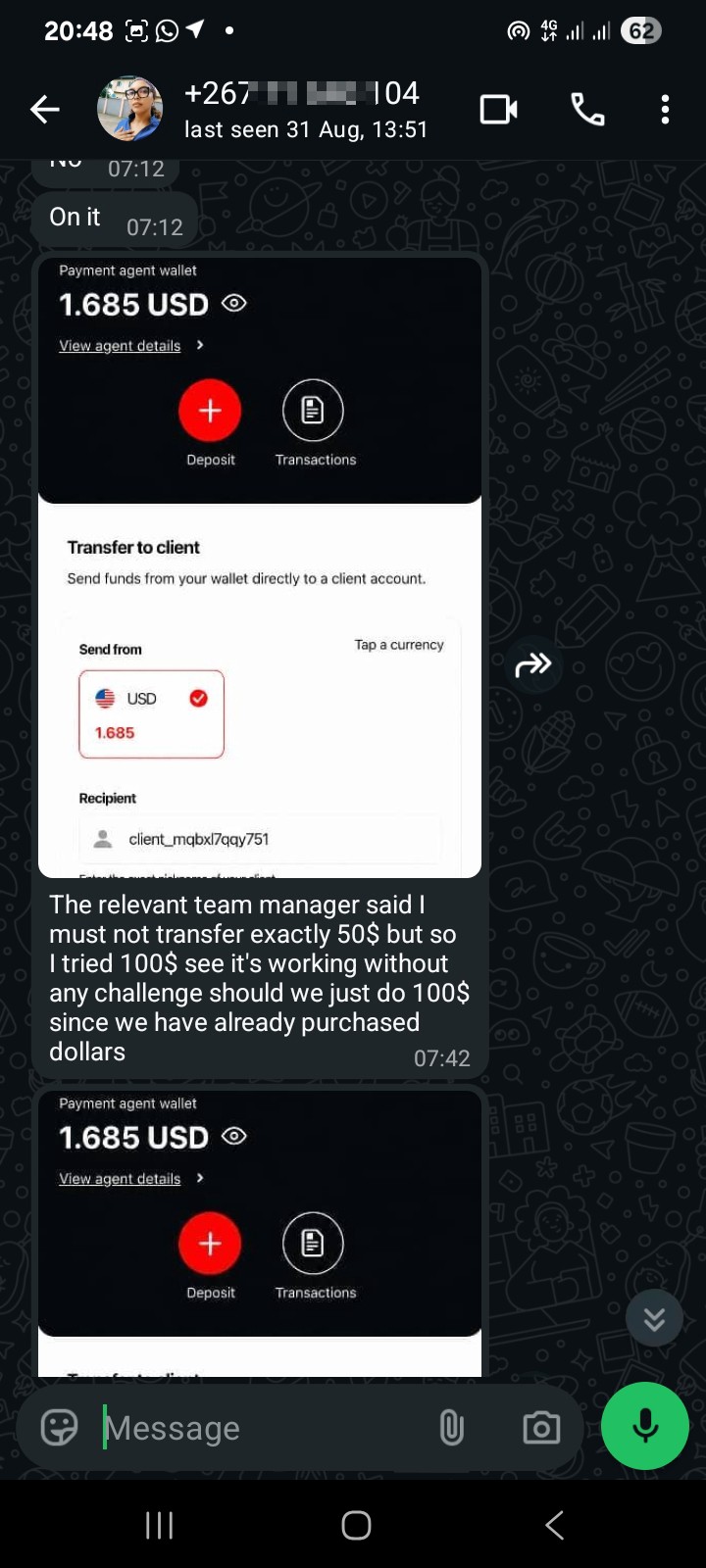 Agent scam - image 3