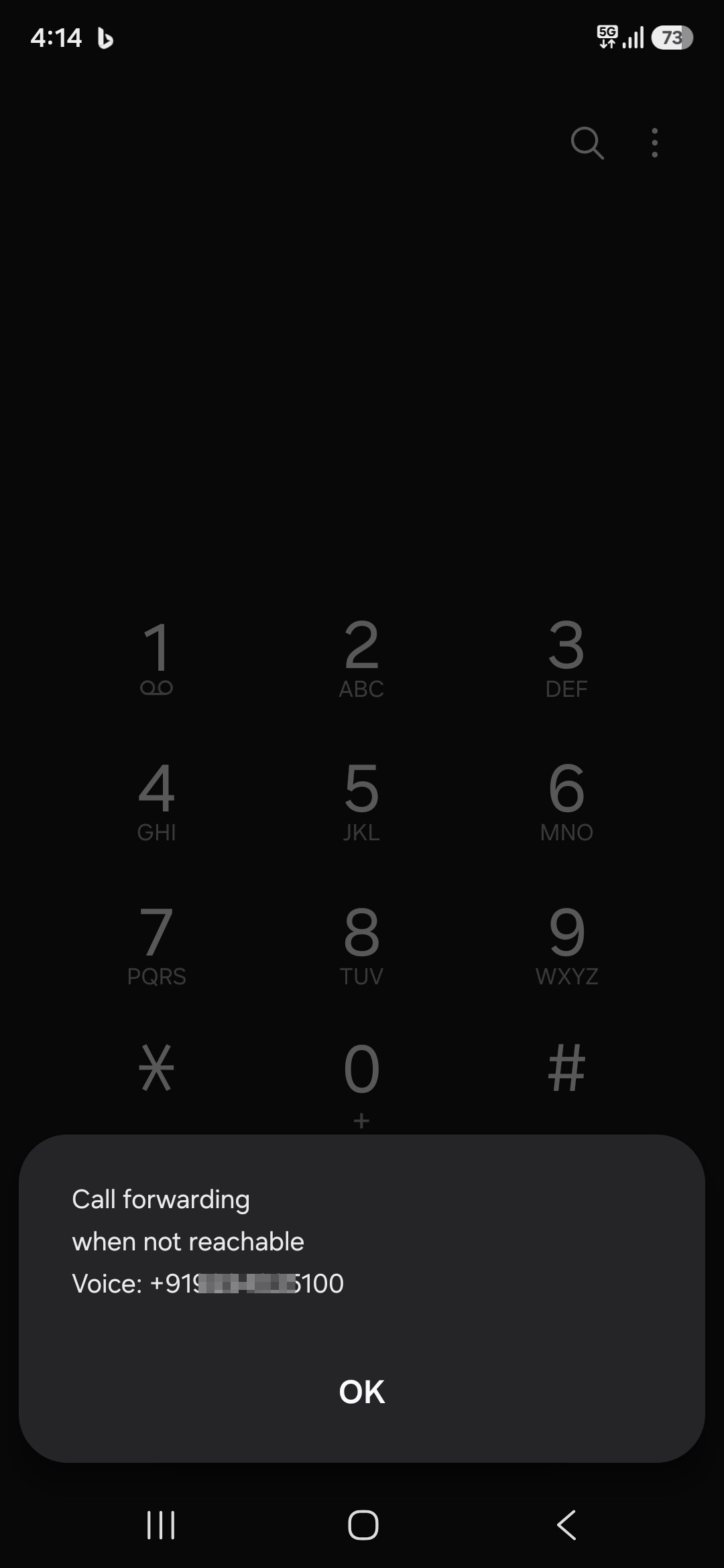 forwarded call 