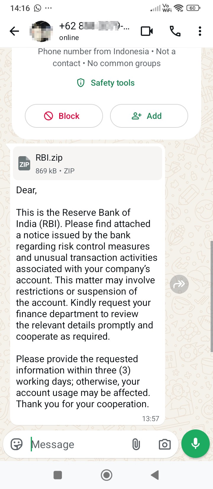 Is this a scam and fraud?