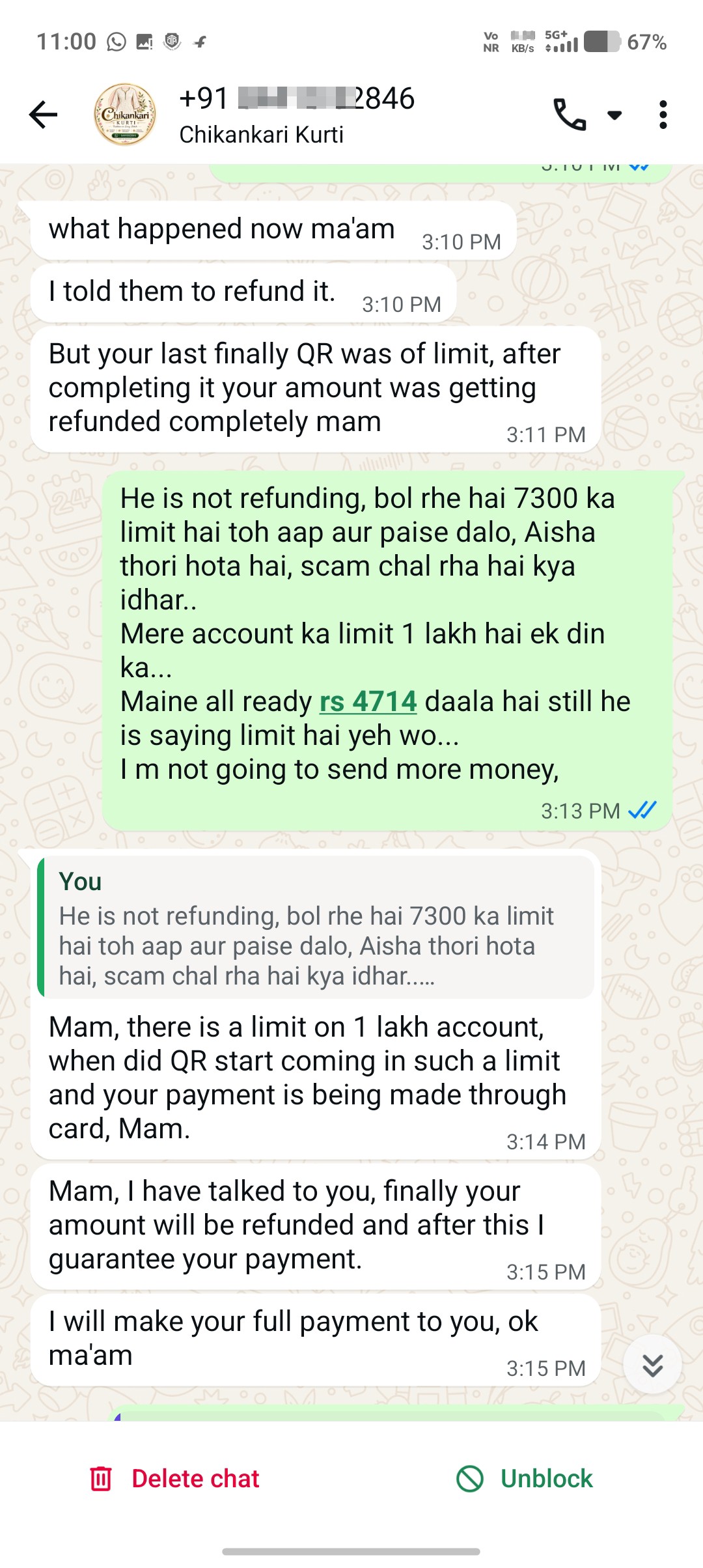  I got scammed through an insta add - image 3