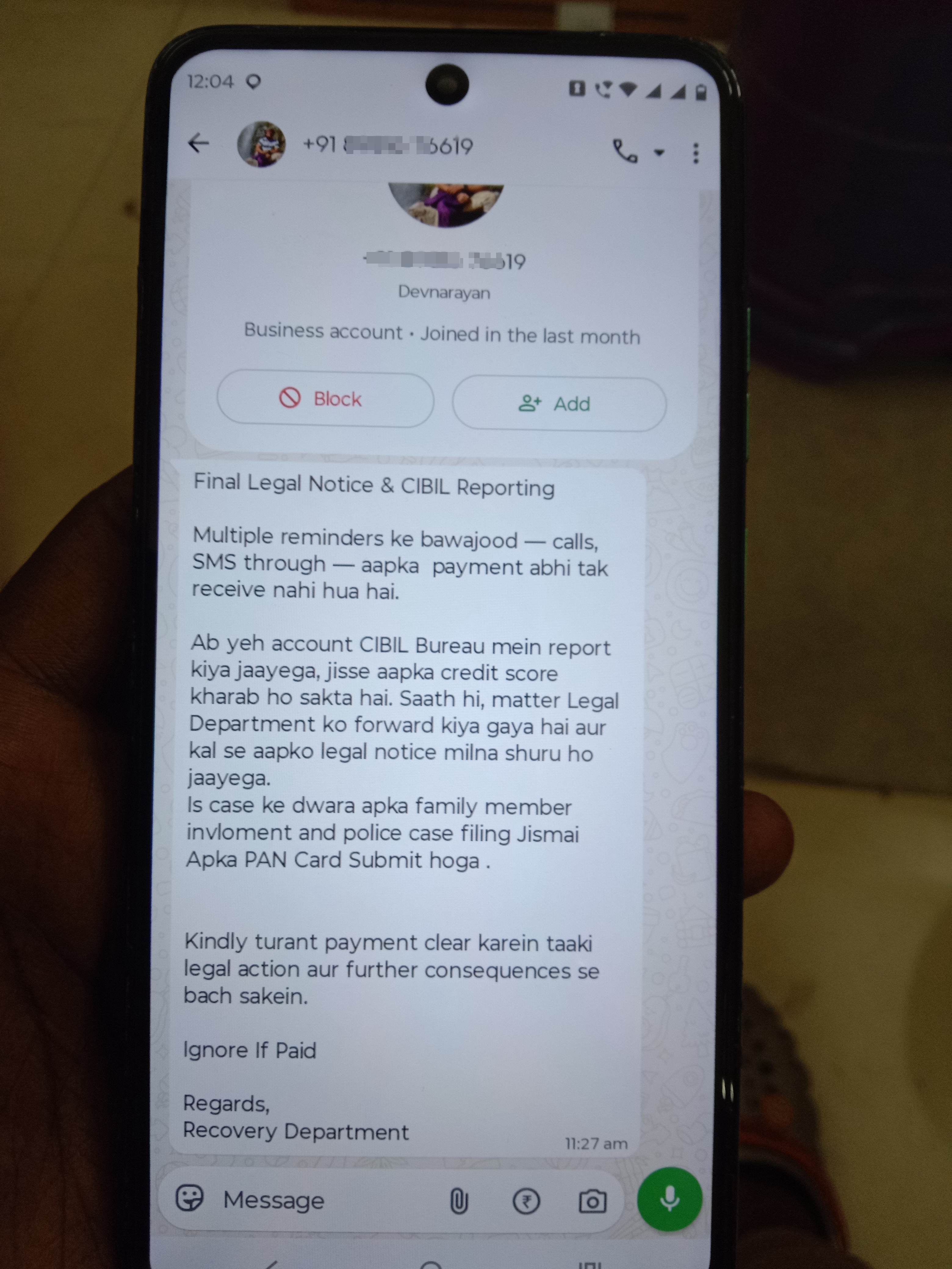 scam