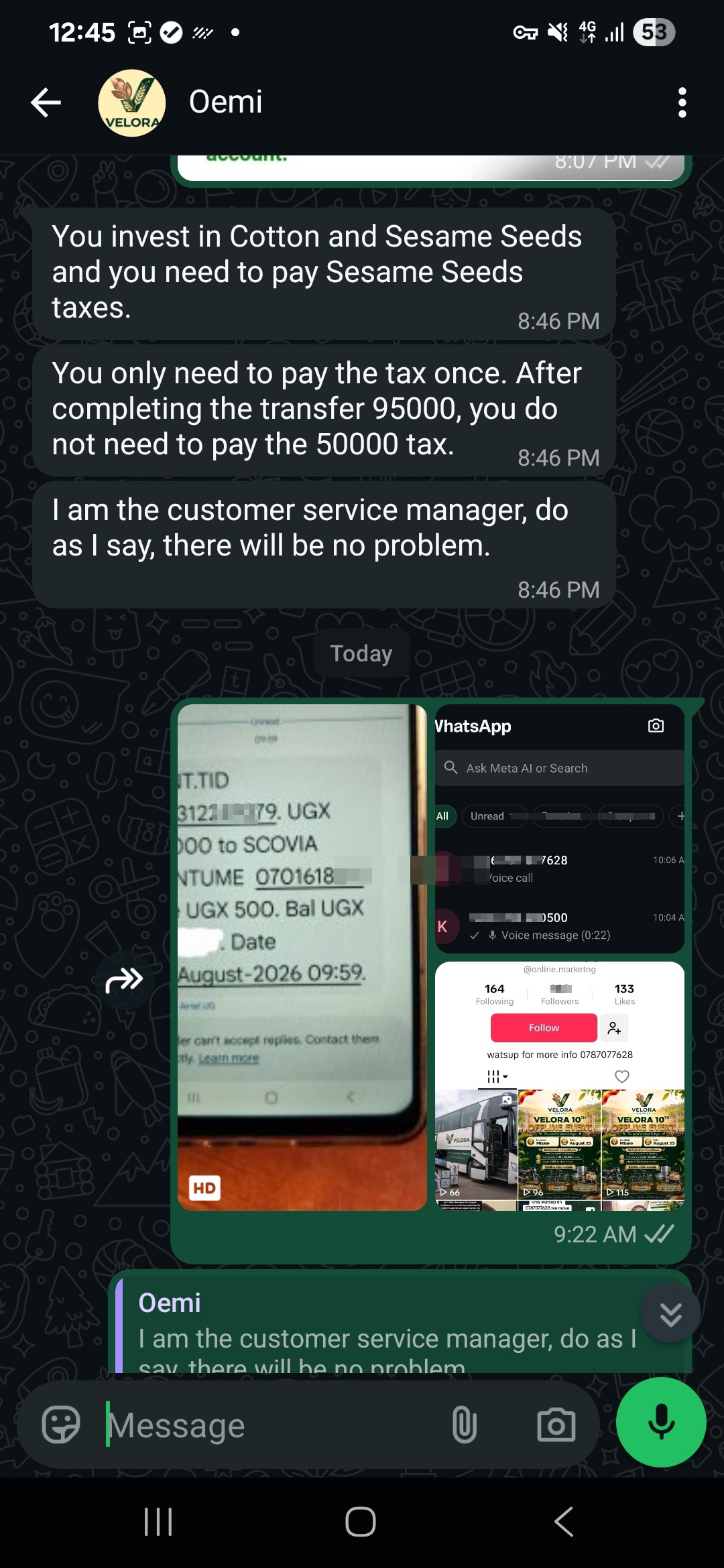 🚨🚨🚨VELORA UGANDA SCAM 🚨🚨🚨 - image 4