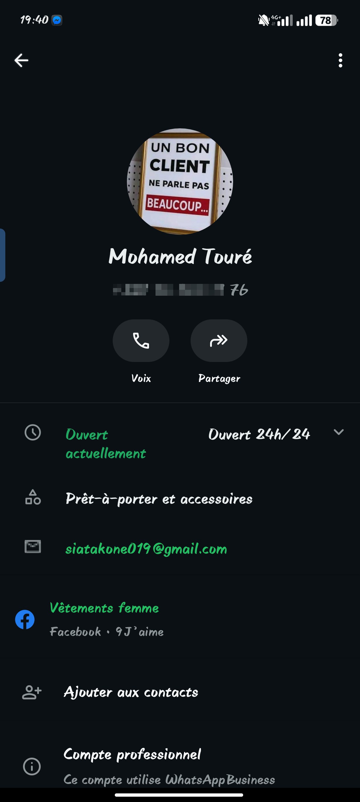 A professional scammer