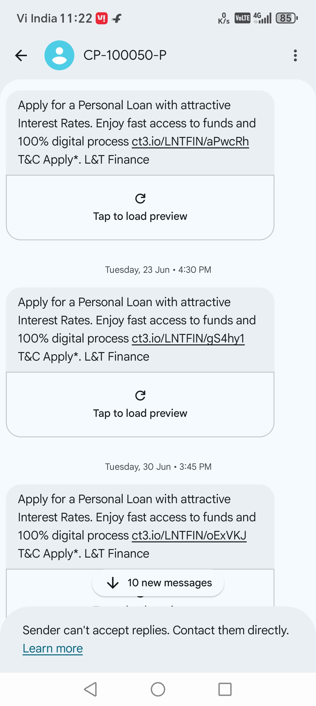 Can you tell me what is this number and message? 