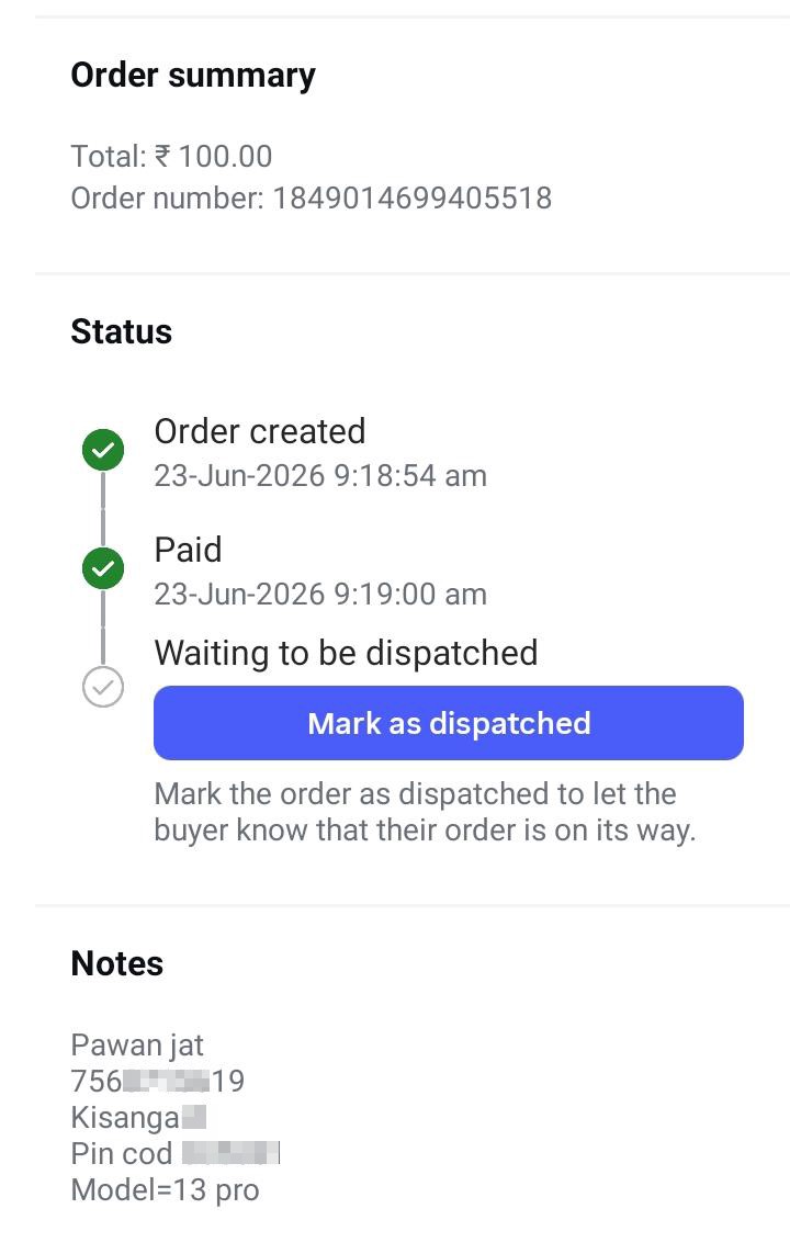 online I phone sellers scam - image 8