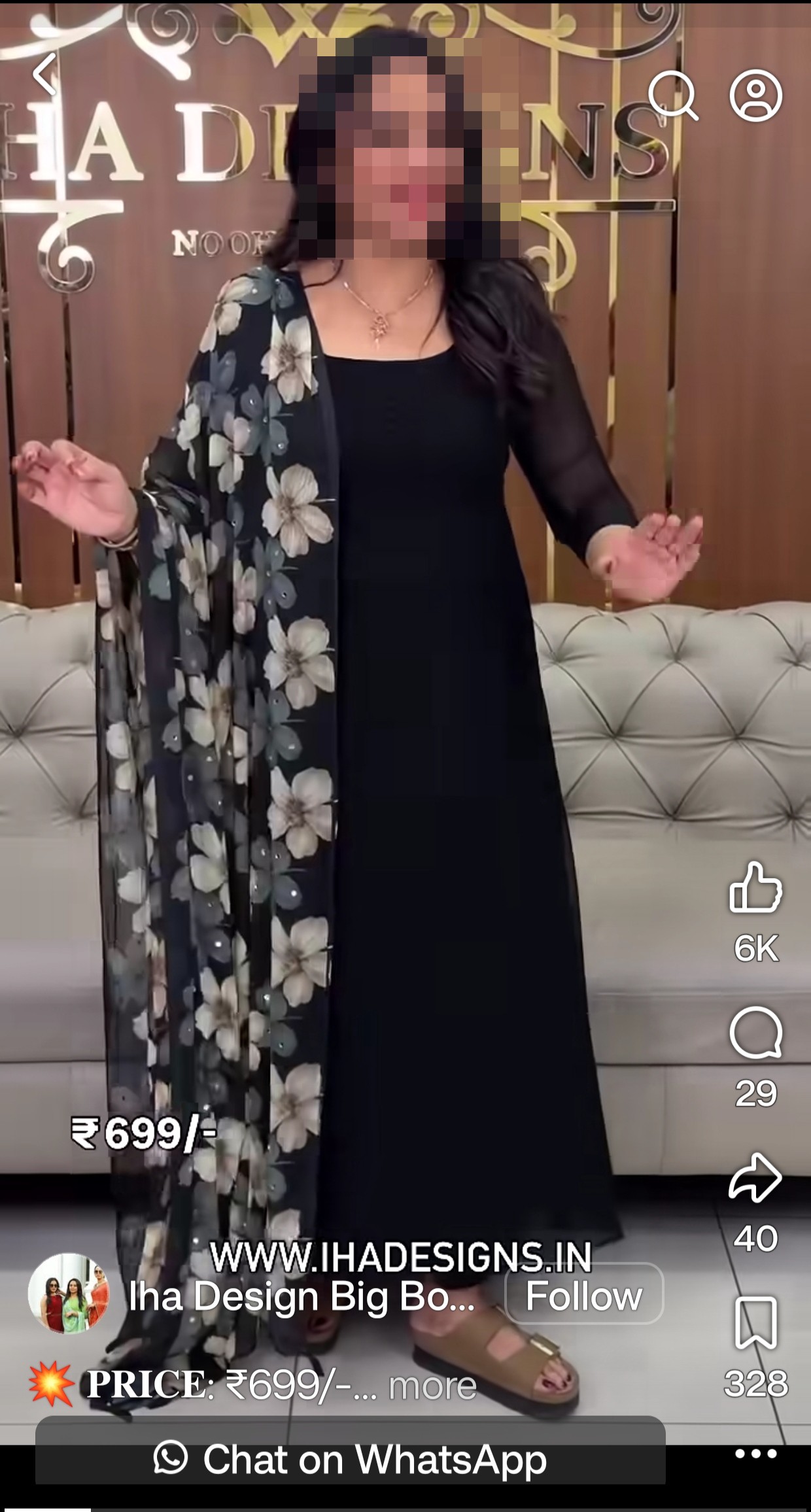 Churidar scam