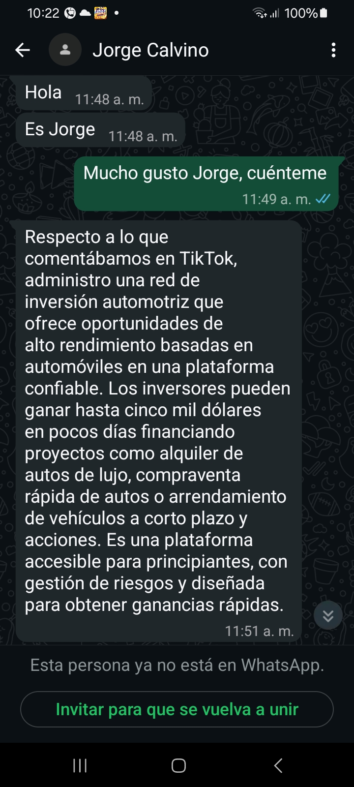 Possible Scam