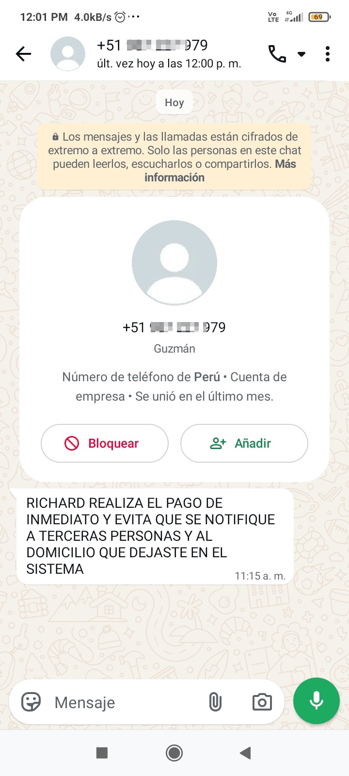 Do not accept links or messages - image 4