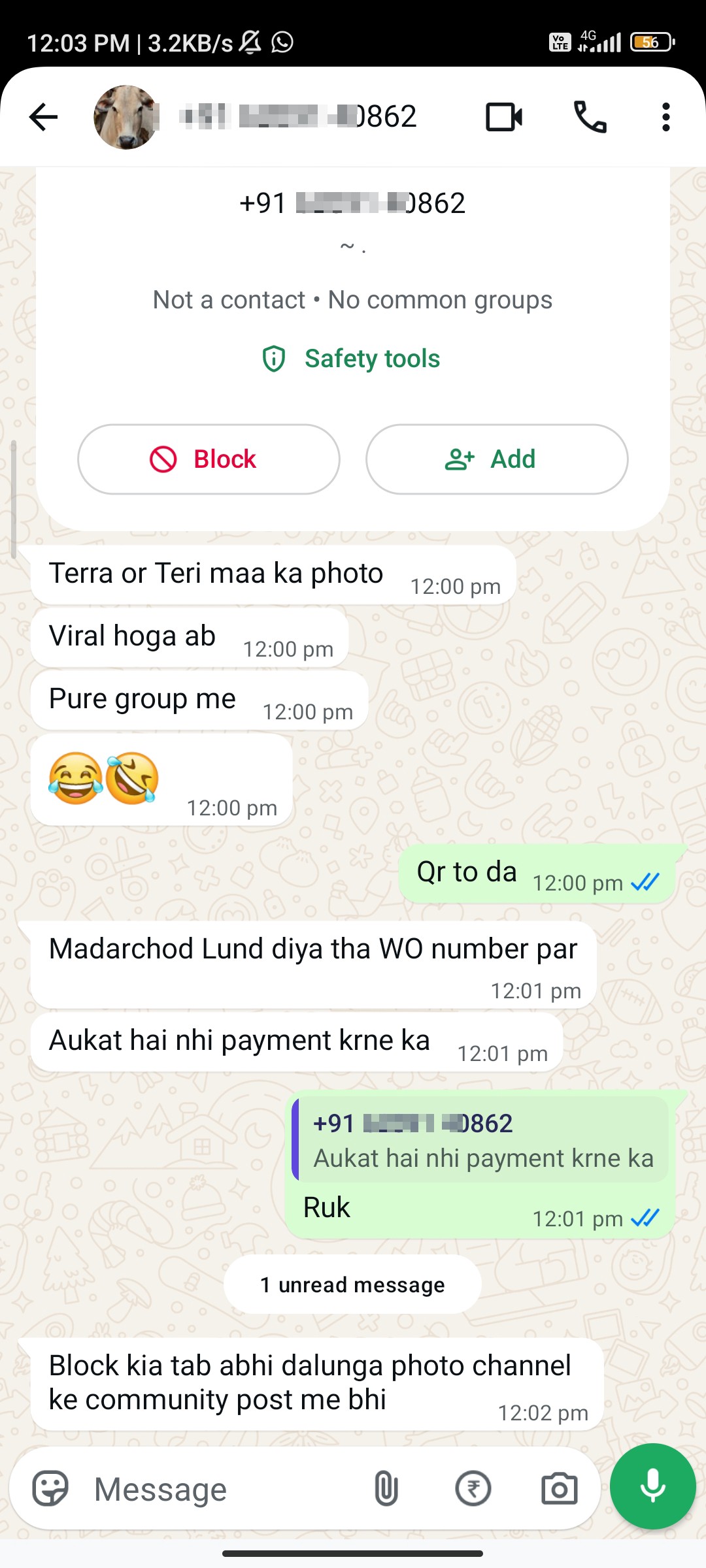 Scam, no app games bring pad on WhatsApp, ok - image 2