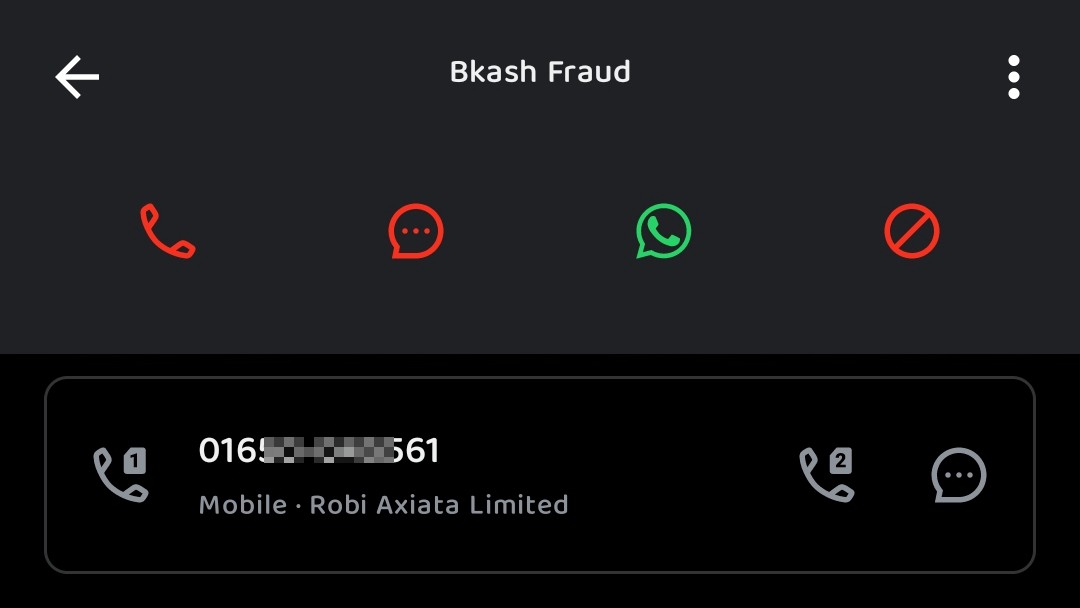Bkash Scammer 