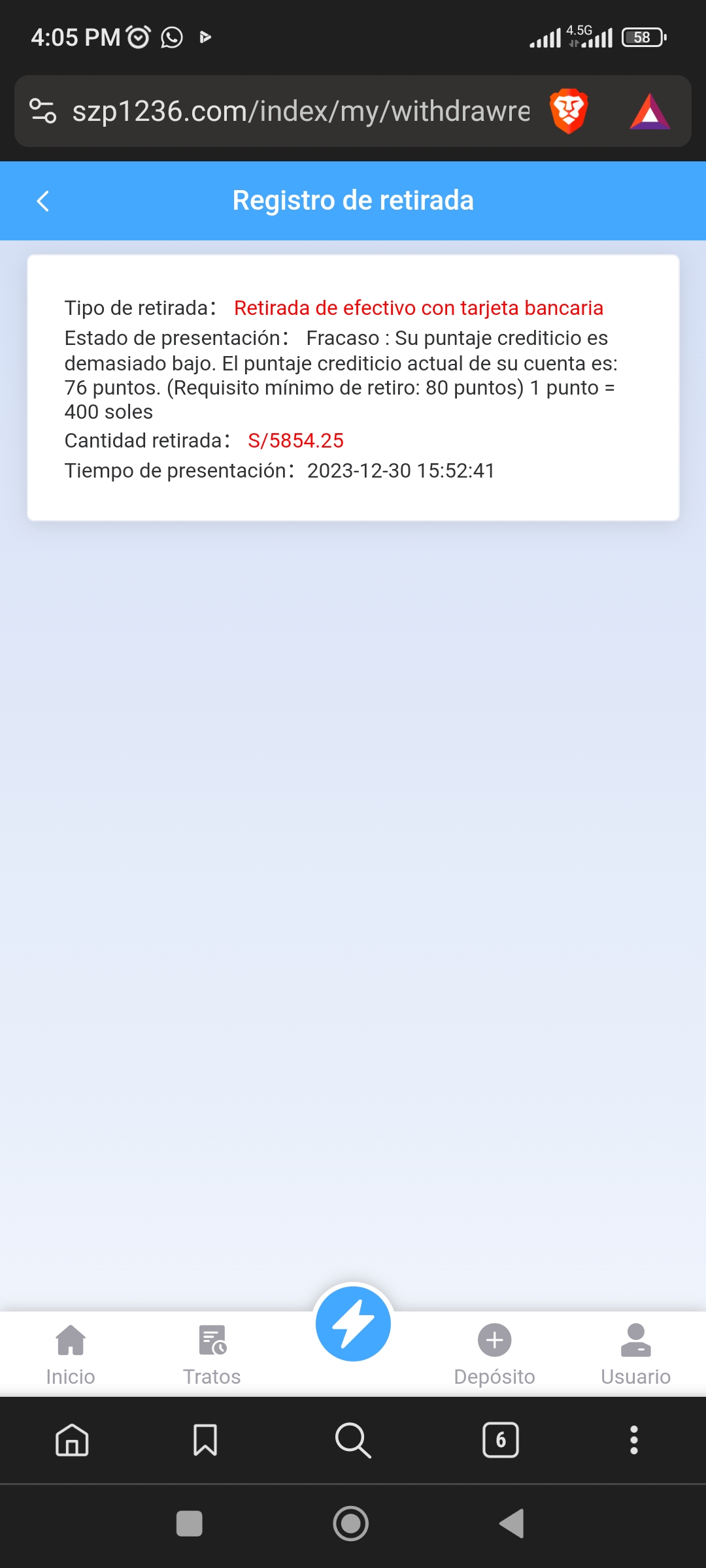 Scam involving the purchase of products on an investment app - image 5