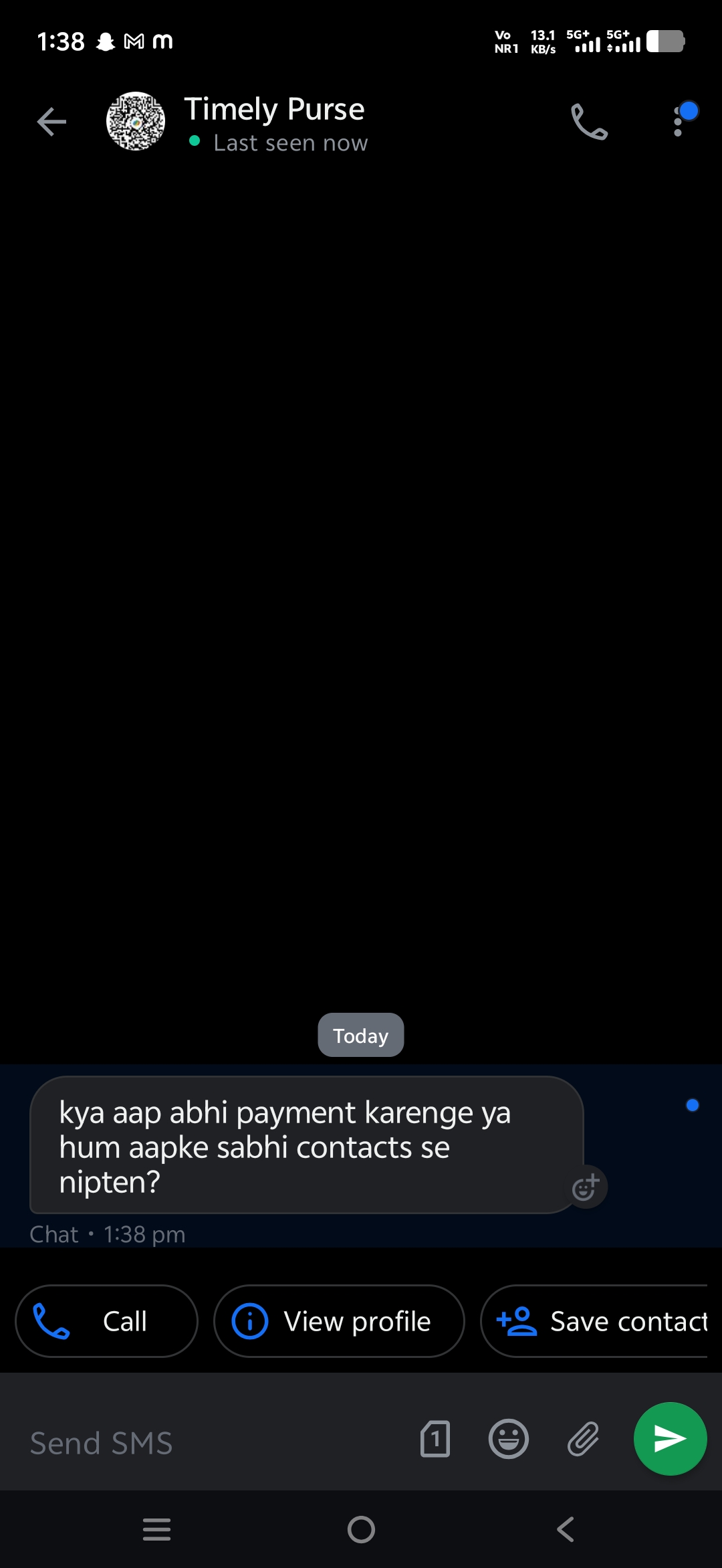 truly purse app blackmail with lots nonsense pics