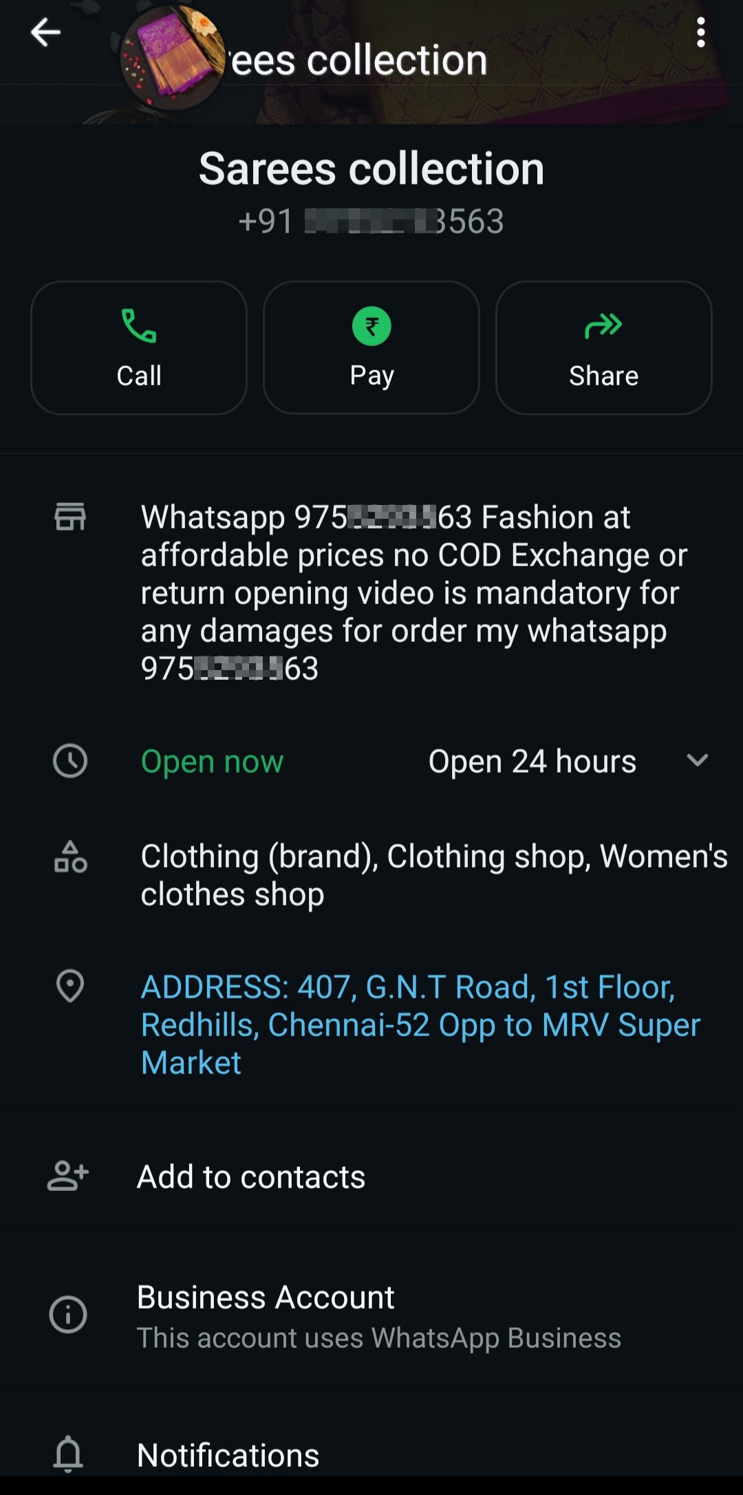 Scam about online saree shopping - image 2