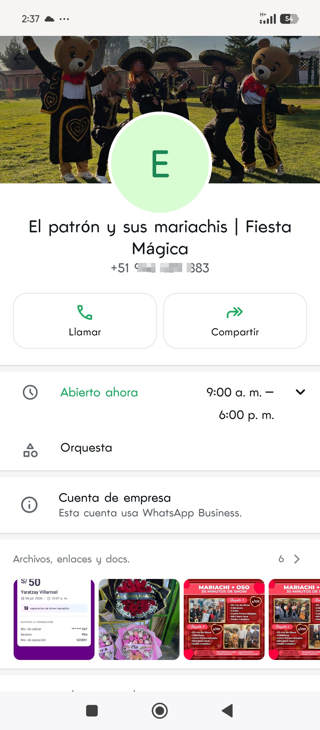 Scammers "The boss and his mariachis"