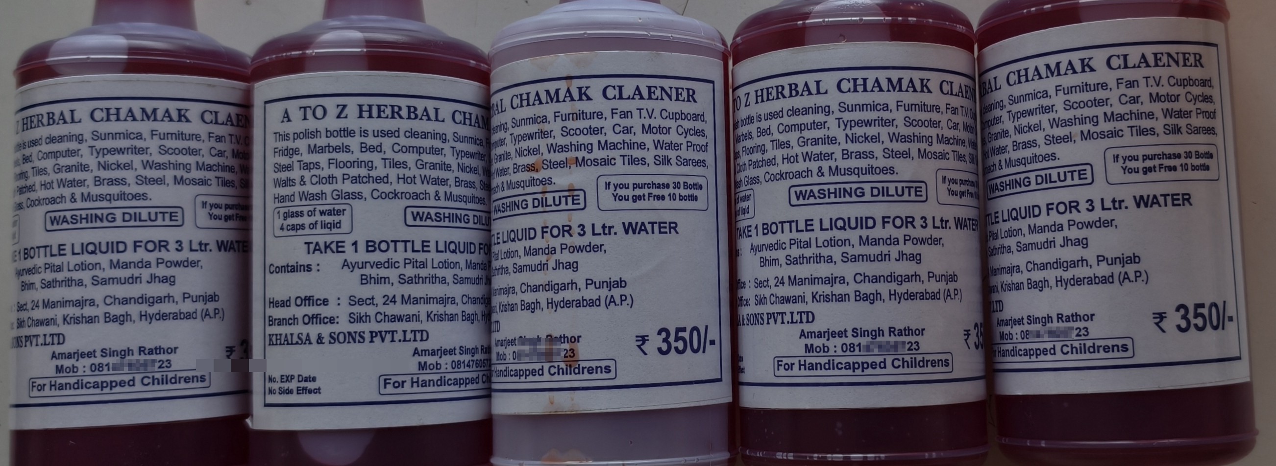 Cleaning Liquid Scam - image 3