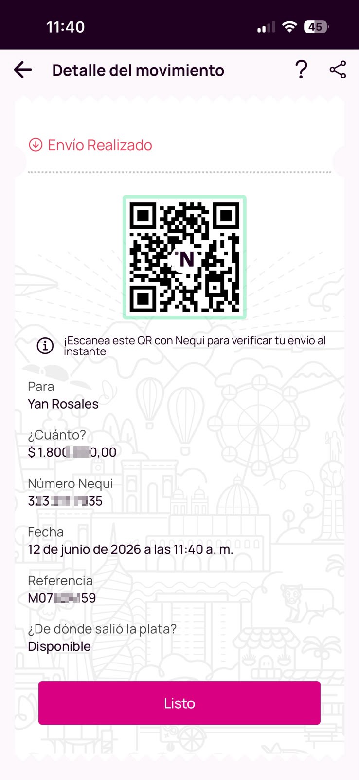 robo por NEQUI 