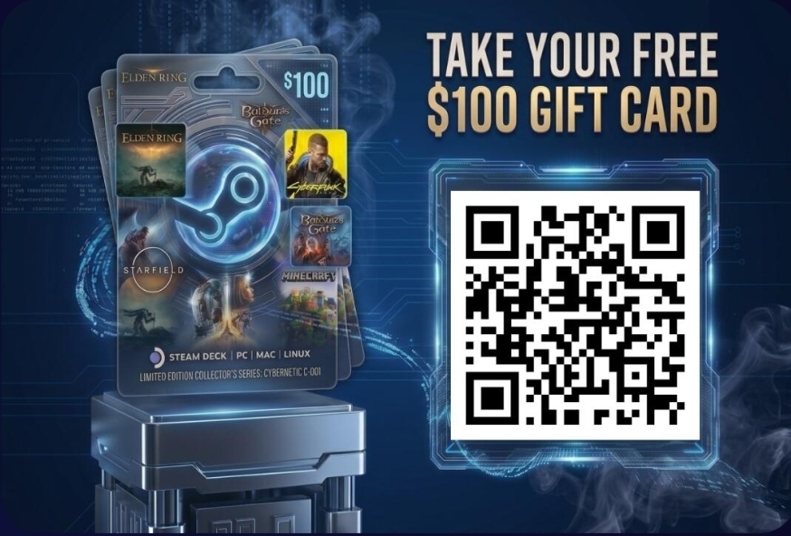 Steam gift card scam