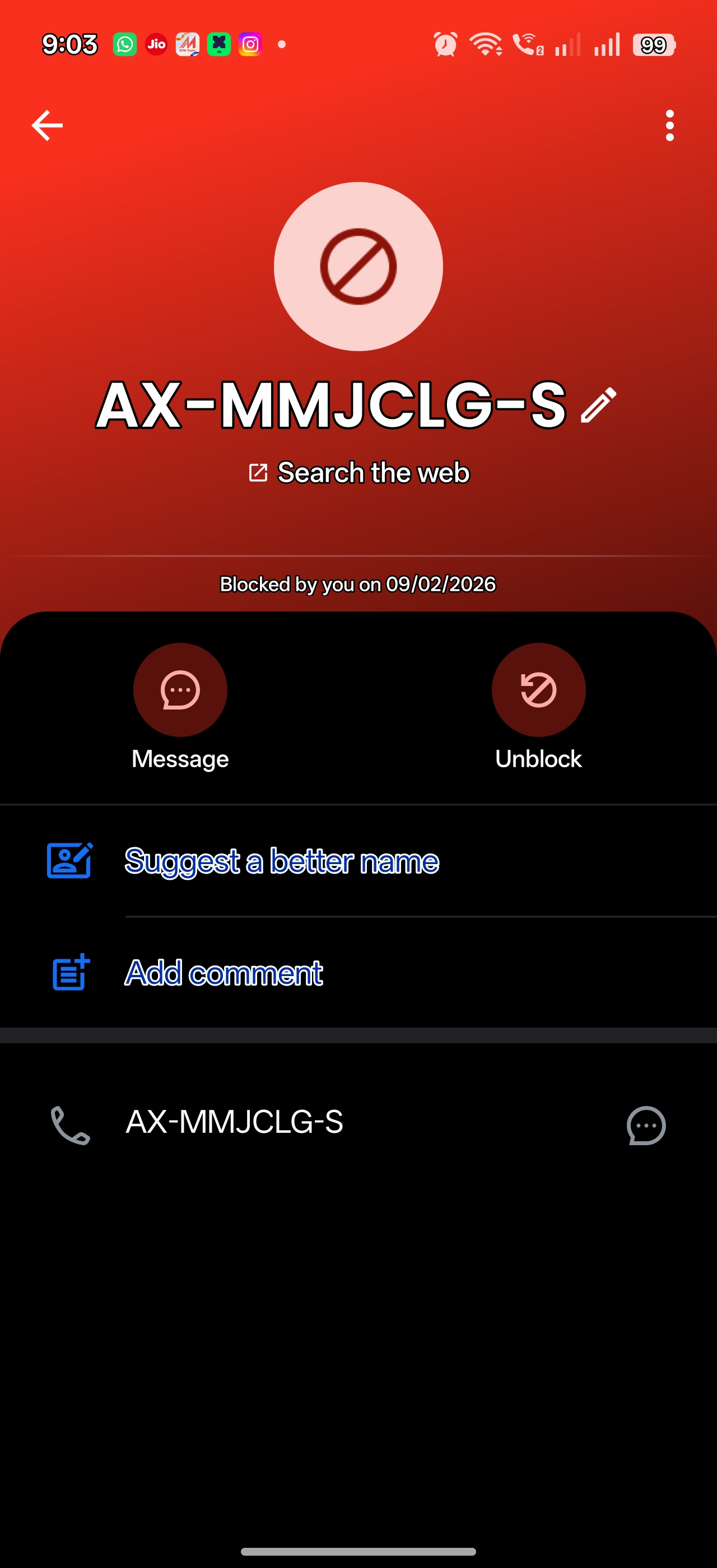 Money Faurd message Scam