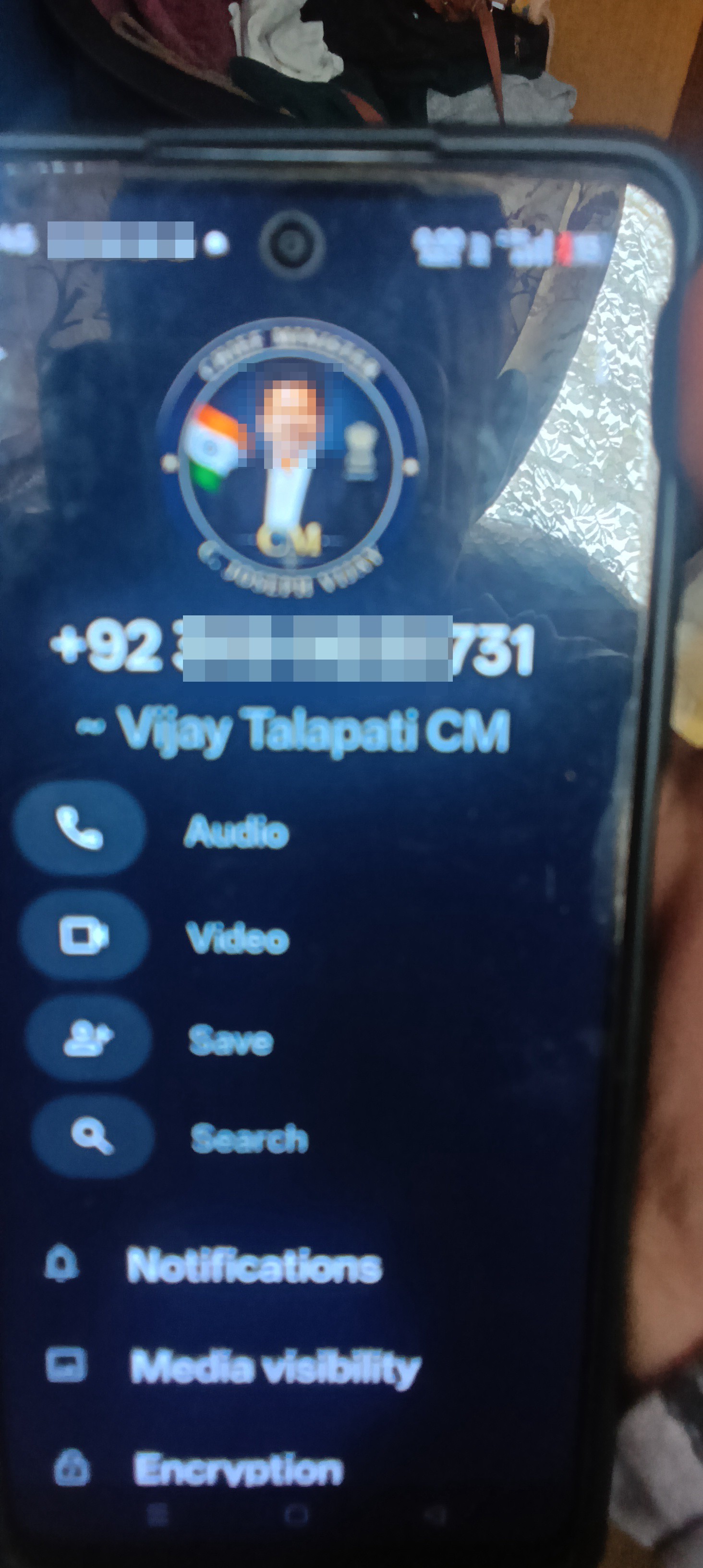 scammer From Pakistan discised as Vijay Talapati (CM)