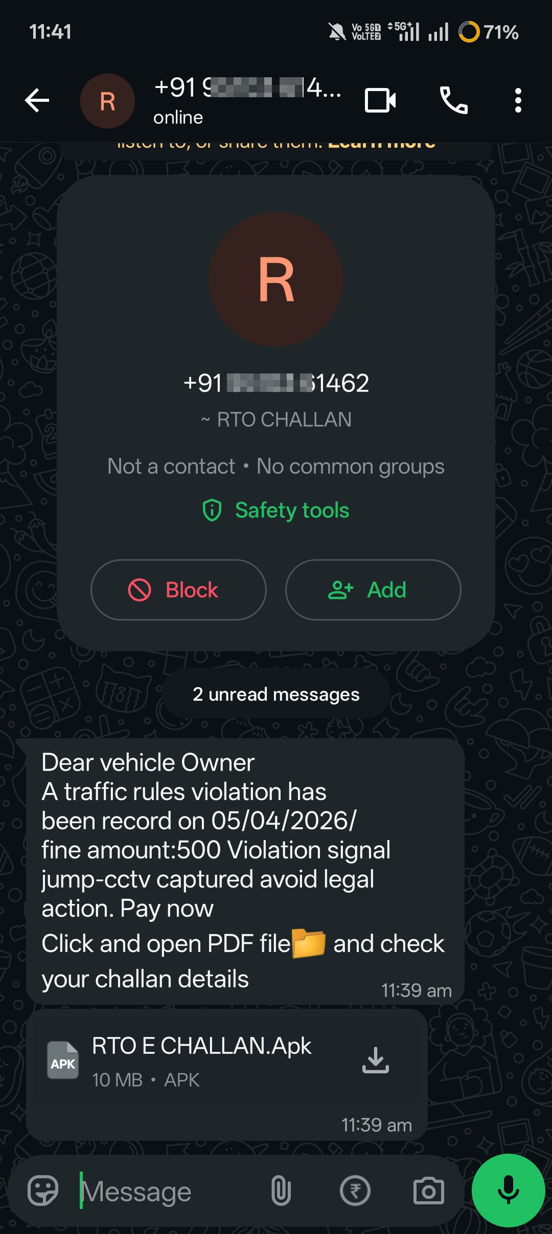 What'sApp Scams