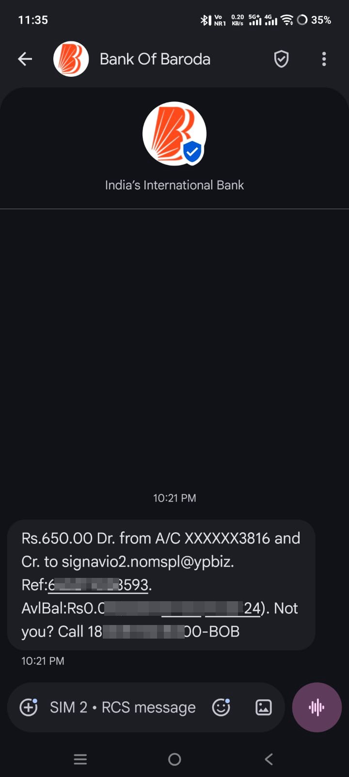 My Rs. 650/- was deducted from my UP app. 🥺🥺🥺