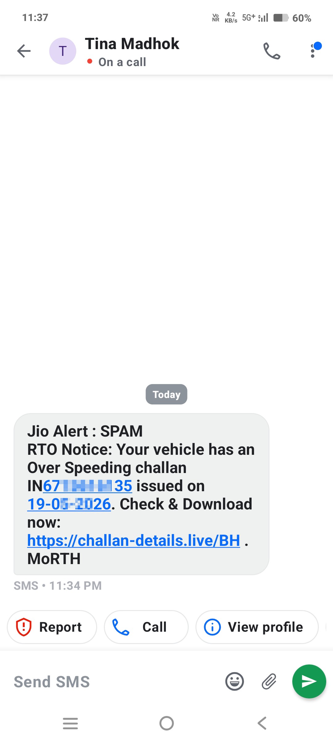 Fake RTO Challan Scam