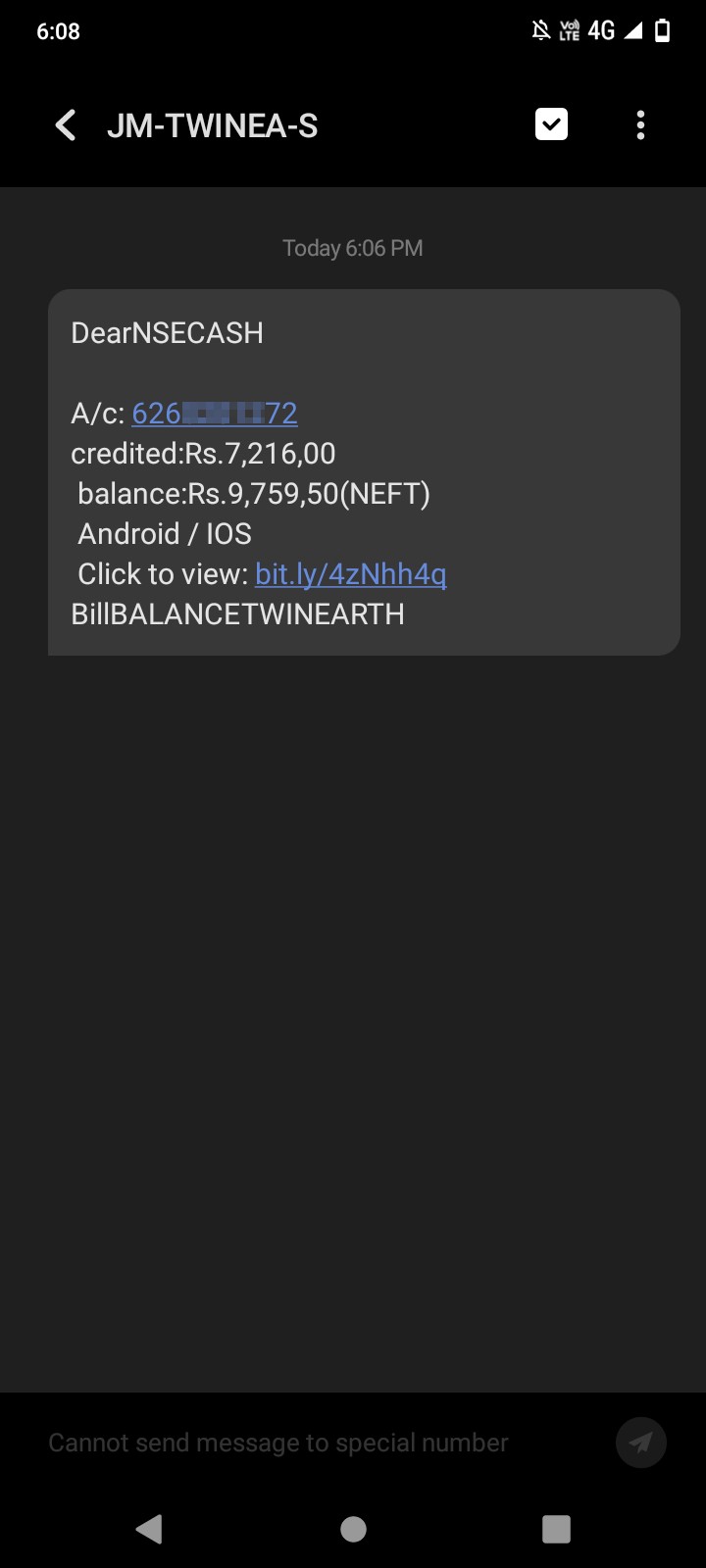 Beware of the link